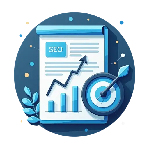 Icon pentru Planul de Atac oferit în cadrul auditului SEO gratuit, cu pași clari de optimizare și prioritizare.