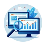 Icon pentru recomandări de conversii în cadrul auditului SEO gratuit, cu target, CTA și optimizare pentru lead-uri și rezultate.