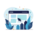 Icon website, cursor și grafic pentru redesign website și optimizare conversii.